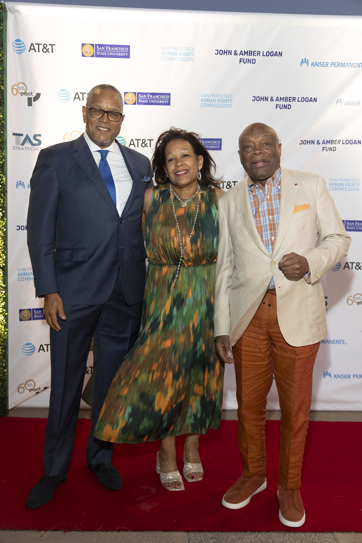 Willie Brown & other PACT supporters