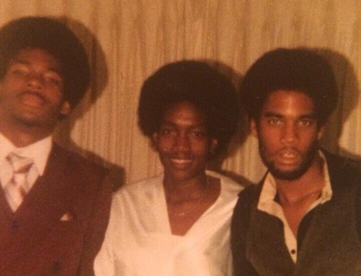 Terri Mason Evans & her brothers