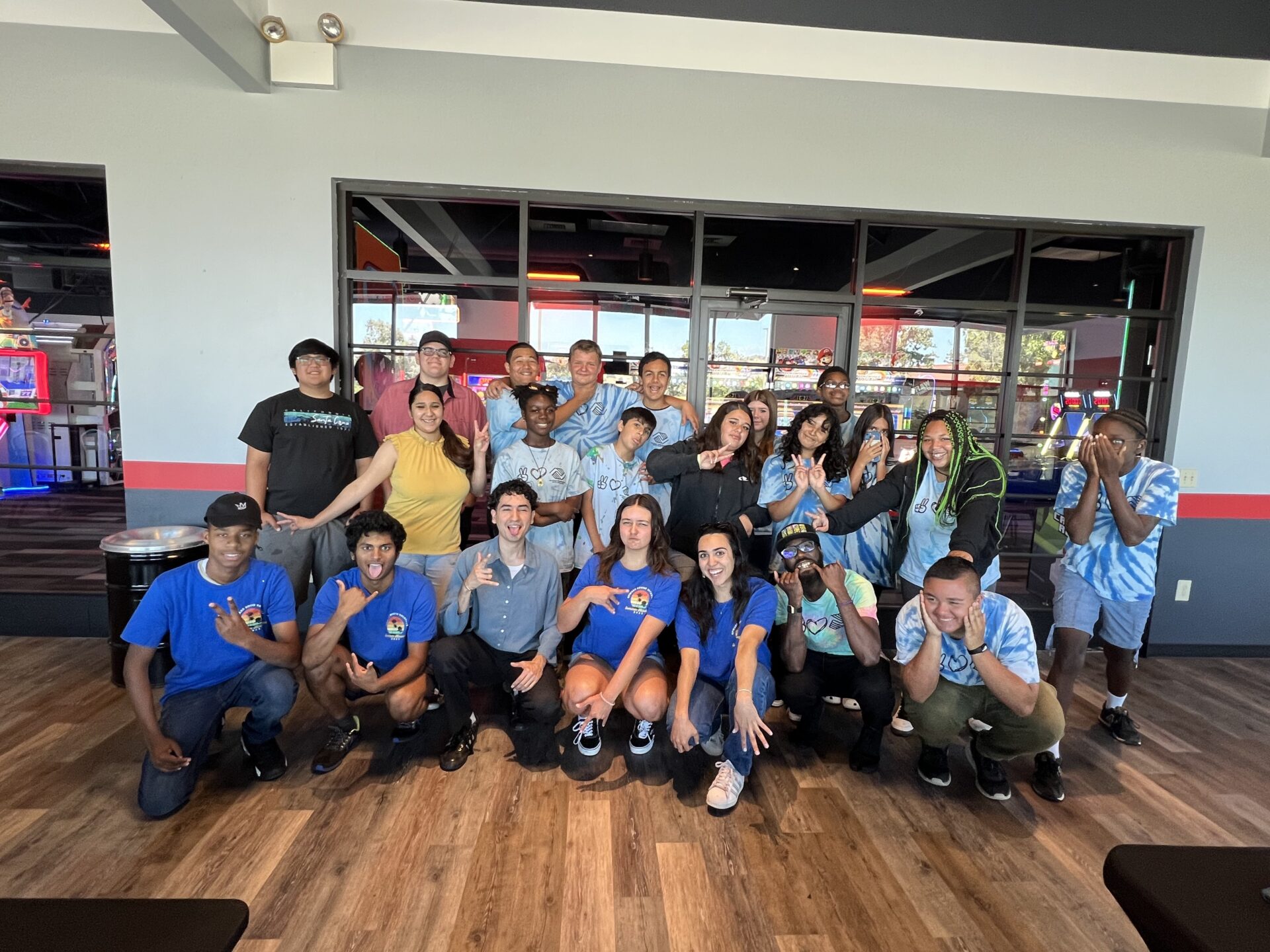 PACT UB Vacaville students at movie theater