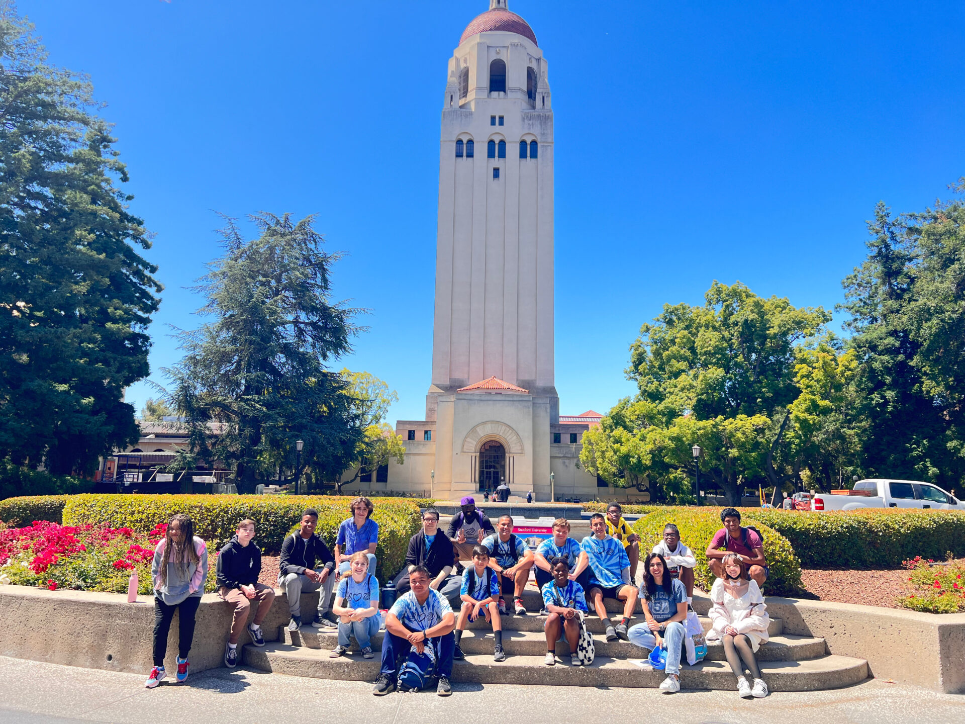 PACT UB Vacaville students at Stanford