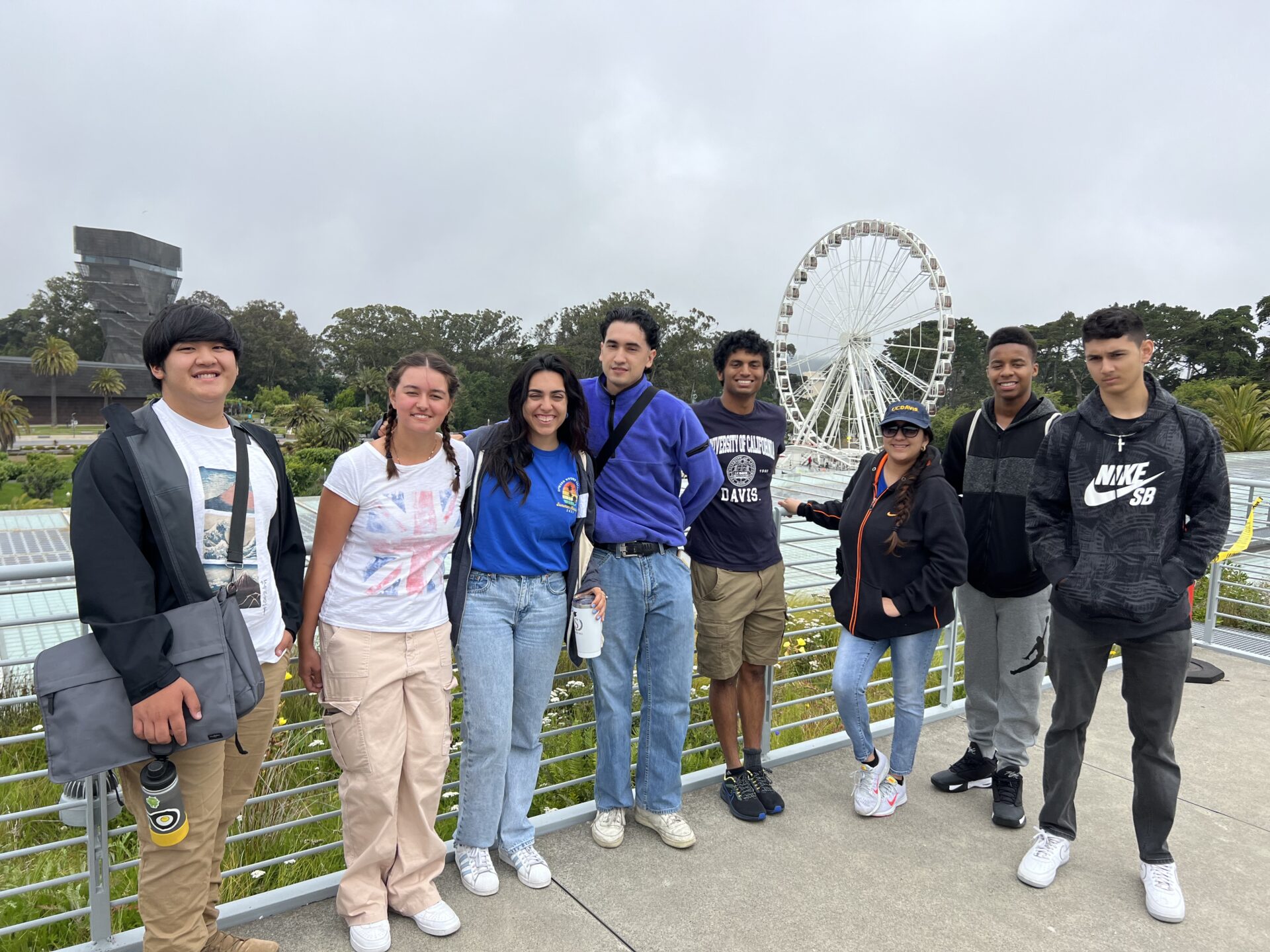 PACT UB Vacaville students at CA Academy of Sciences