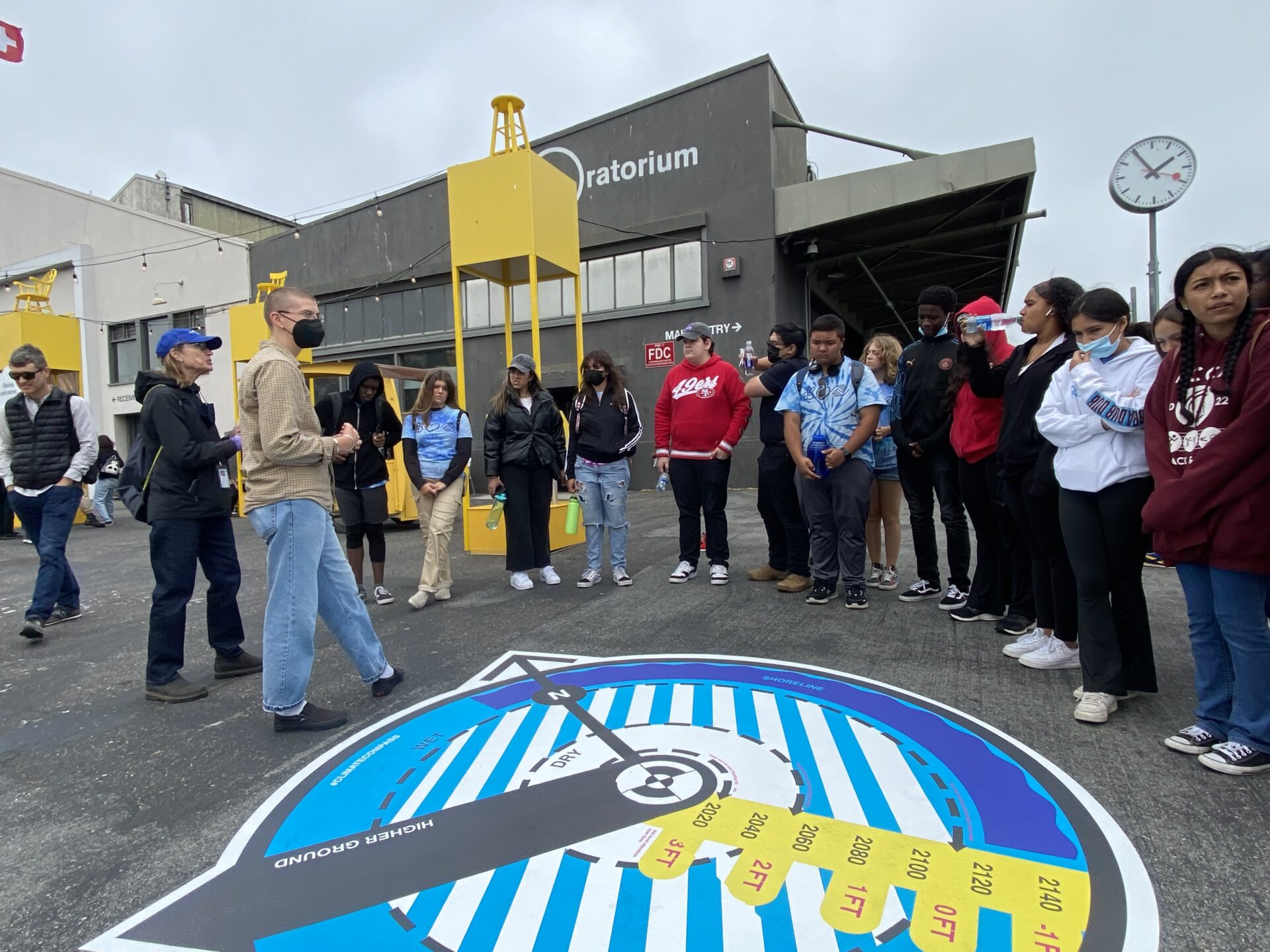 PACT UB Vacaville students at the Exploratorium