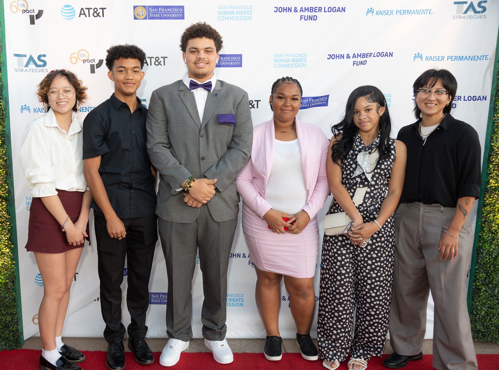 Students at 60th Anniversary